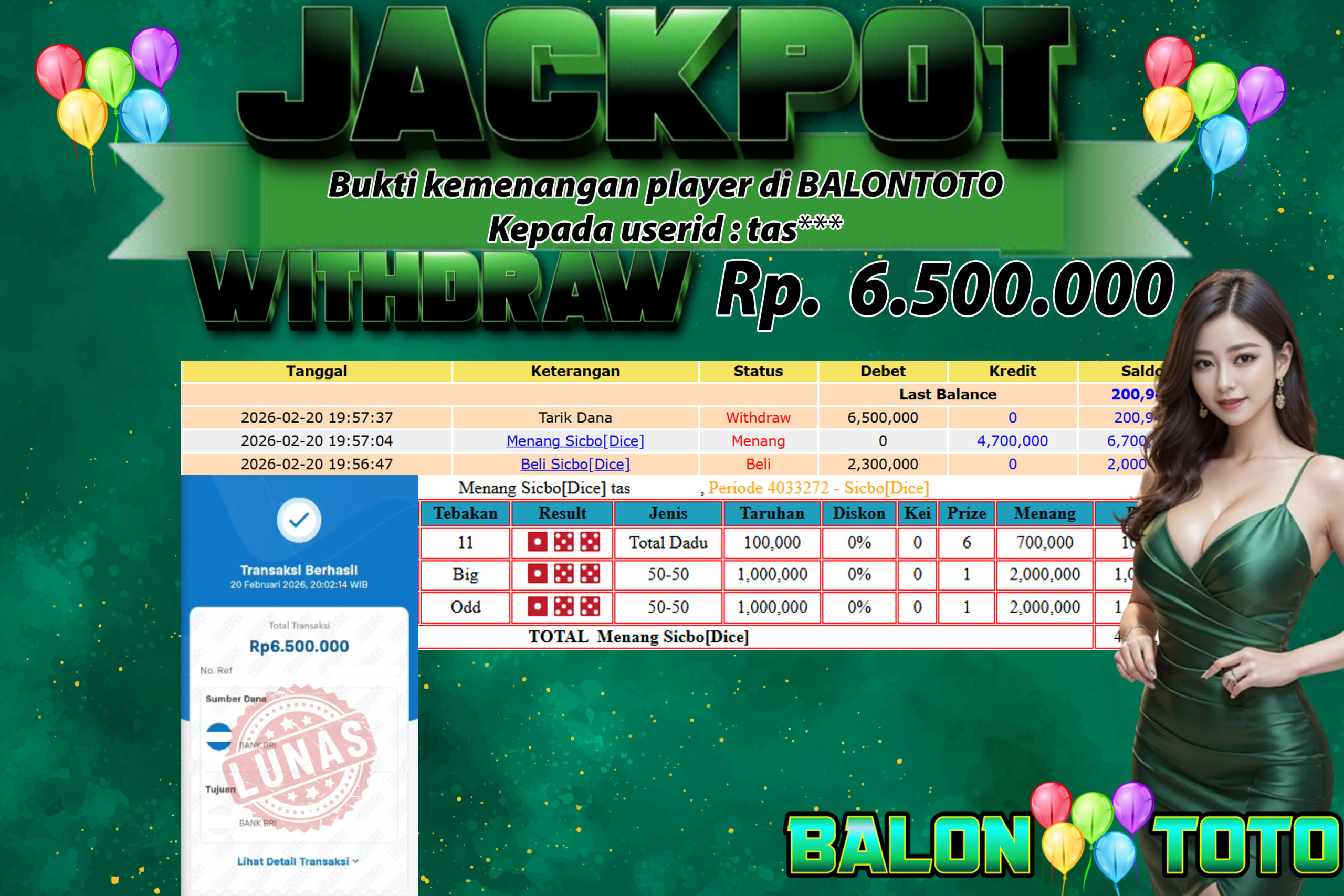 Prediksi BALONTOTO